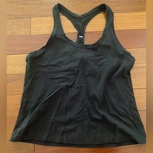Lululemon - Cropped Cool Racerback Tank Top Nulu